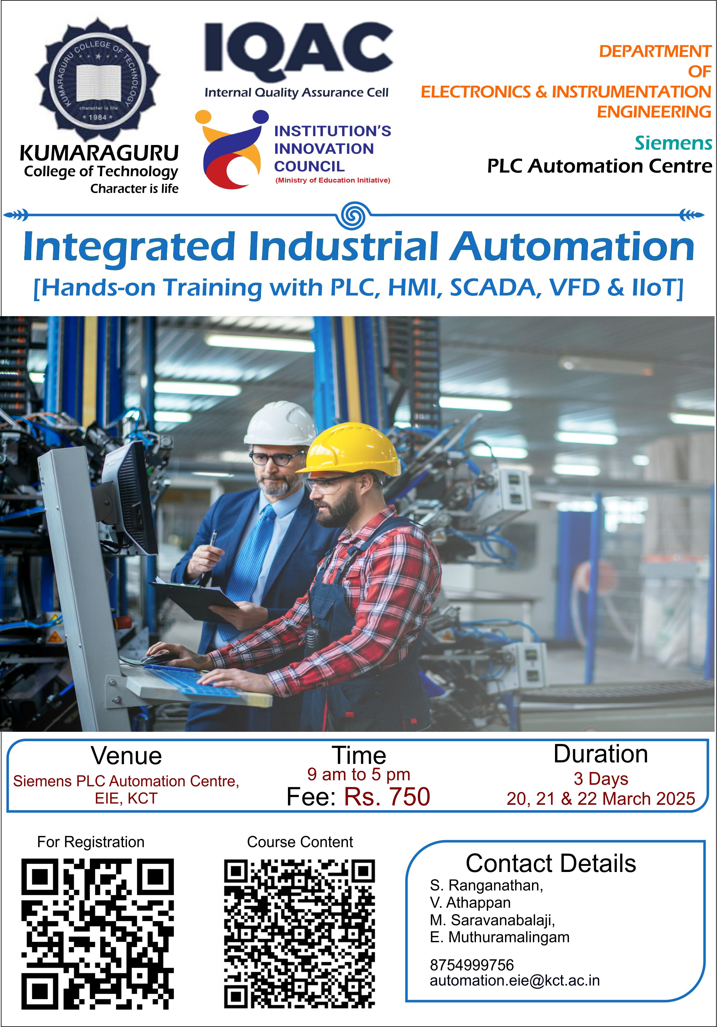 Integrated Industrial Automation 2025